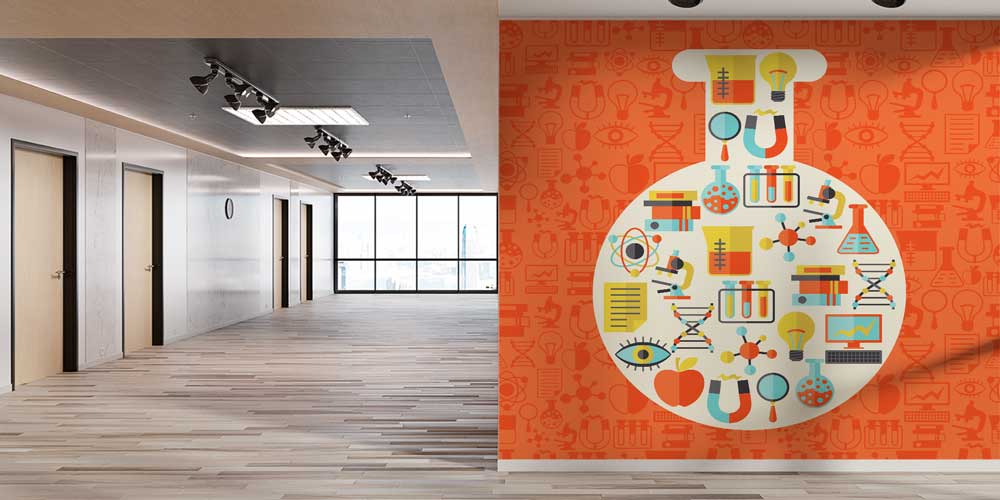 Bilimsel Semboller Duvar Kağıdı - Kimya İçin Görsel Destek 1128