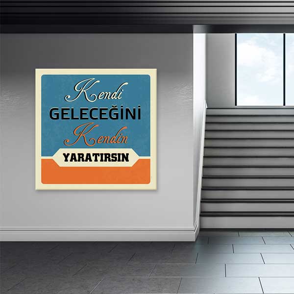 "Kendi Geleceğini Kendin Yaratırsın" Motivasyon Posteri – 4086