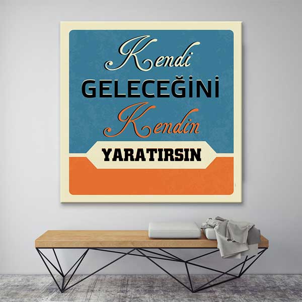 "Kendi Geleceğini Kendin Yaratırsın" Motivasyon Posteri – 4086