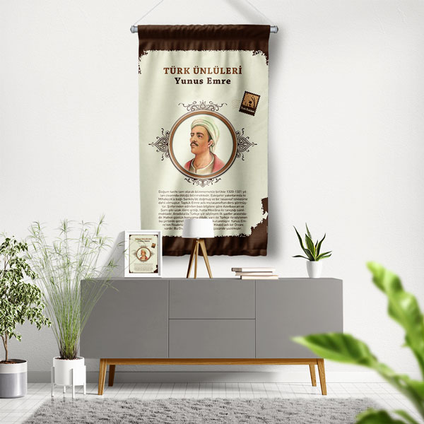 Yunus Emre Duvar Flaması 8172
