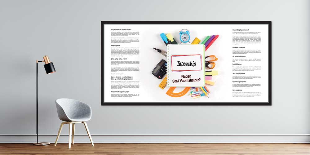 sinif-duvar-kagitlari-3288-00 Neden Staj Yapmalısınız? Eğitim Posteri 3288