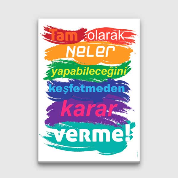 sinif-egitim-posterleri-b-952-00 "Potansiyelini Keşfet" Karar Verme Motivasyon Tablosu – B-952