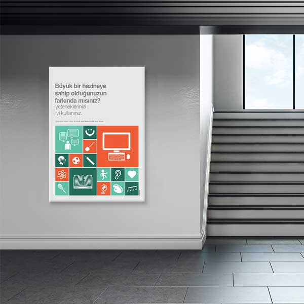"Büyük Bir Hazineye Sahipsin" Yetenek Keşif Posteri – B-966