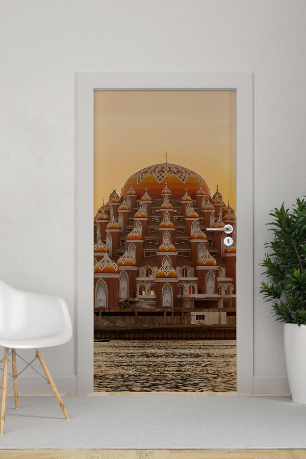 Makassar 99 Kubbeli Cami Kapı Giydirme 9590