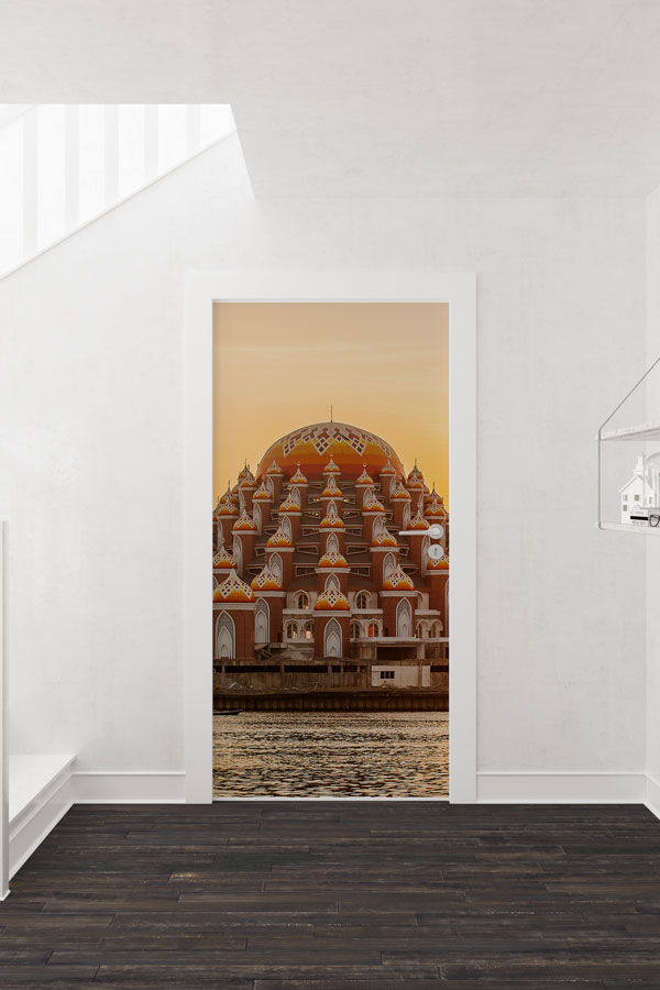 Makassar 99 Kubbeli Cami Kapı Giydirme 9590