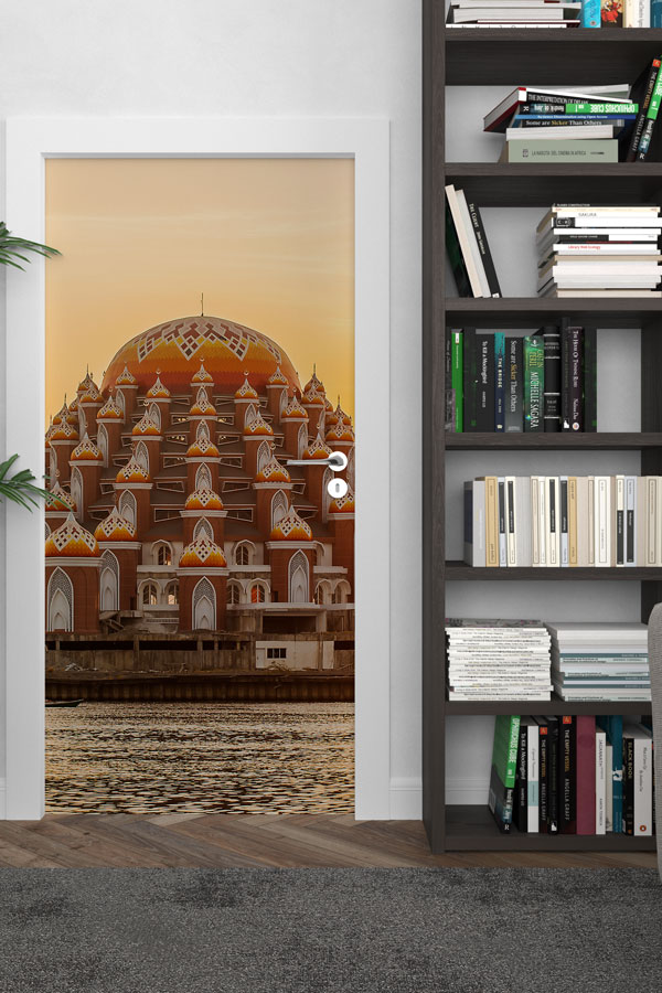 Makassar 99 Kubbeli Cami Kapı Giydirme 9590