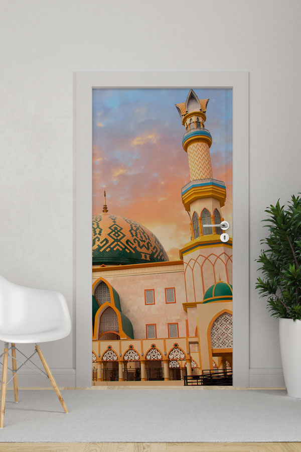 Habbul Wathan Camii Kapı Giydirme 9577