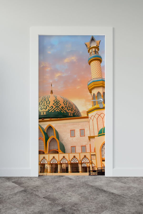 Habbul Wathan Camii Kapı Giydirme 9577