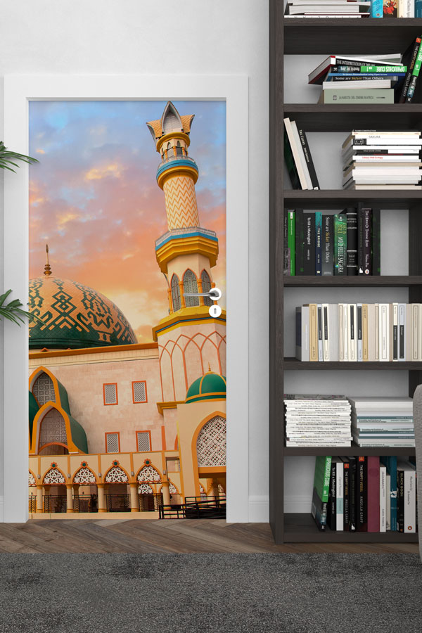 Habbul Wathan Camii Kapı Giydirme 9577