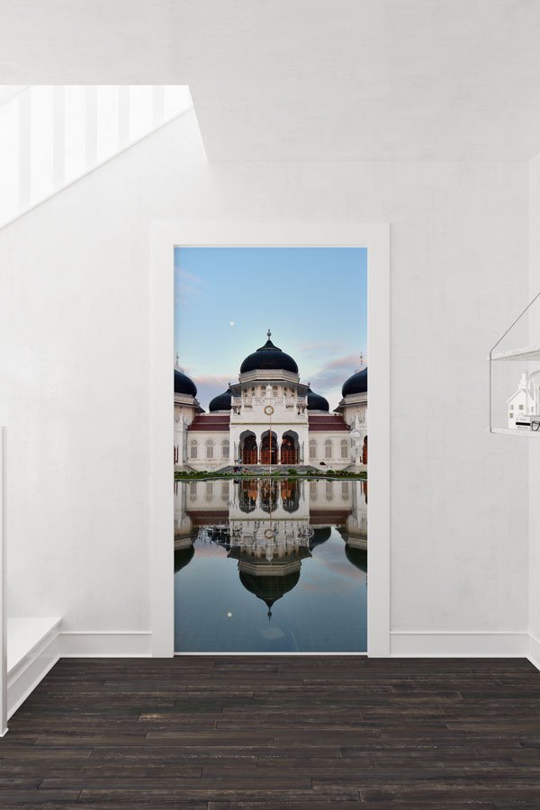 Banda Aceh Baiturrahman Ulu Camii Kapı Giydirme 9584