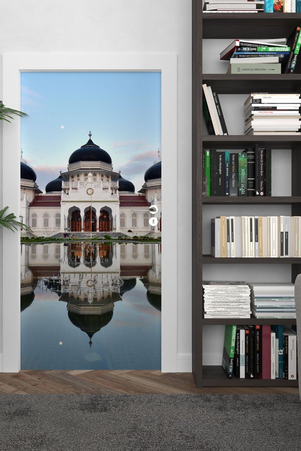 Banda Aceh Baiturrahman Ulu Camii Kapı Giydirme 9584