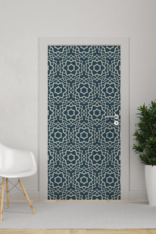 sinif-kapi-giydirme-9530-0 Kapı Giydirme - Geometrik Desenli 9530