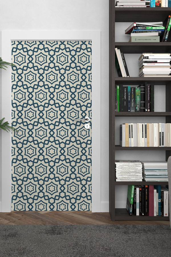 Kapı Giydirme - Yıldız Desenli 9531