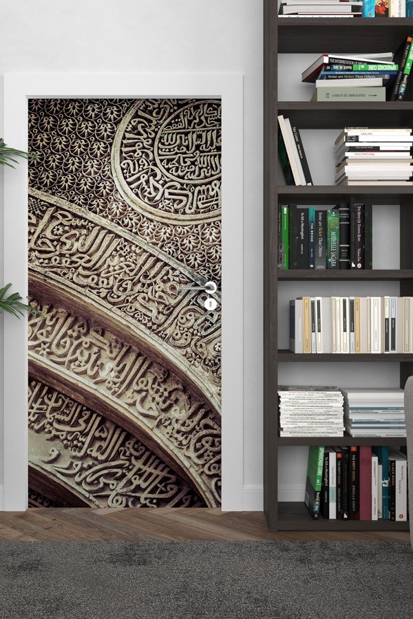 Türkiye Camileri Kapı Giydirme Dekoratif Baskı 9612