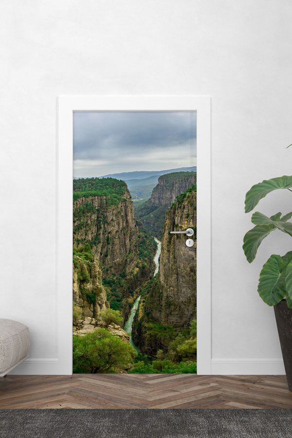 sinif-kapi-tasarimlari-9730-0 Derin Kanyon ve Nehir Manzaralı Kapı Giydirme 9730