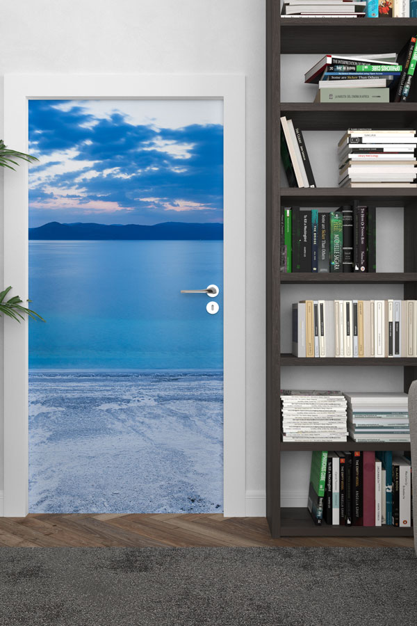 sinif-kapi-tasarimlari-9739-02 Sakin Deniz ve Ufuk Manzarası Doğa Temalı Kapı Giydirme 9739