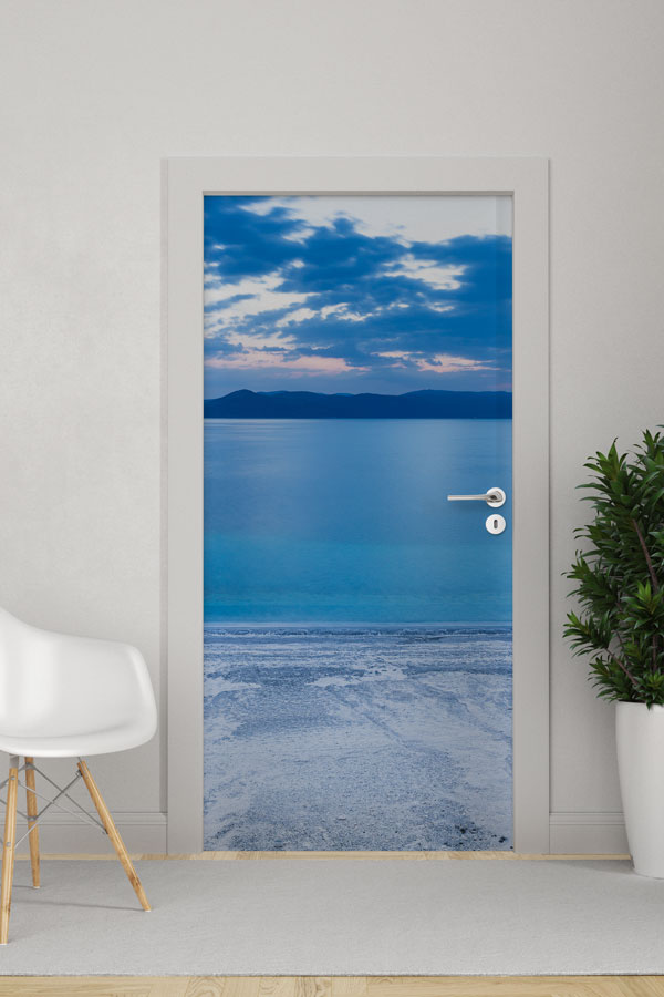 sinif-kapi-tasarimlari-9739-03 Sakin Deniz ve Ufuk Manzarası Doğa Temalı Kapı Giydirme 9739