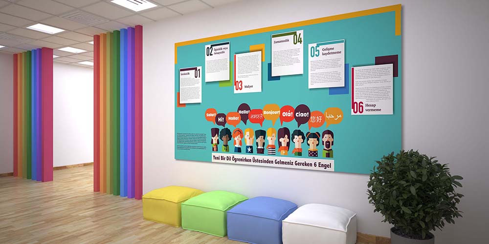 Yeni Bir Dil Öğrenirken Üstesinden Gelmeniz Gereken 6 Engel Posteri 3023