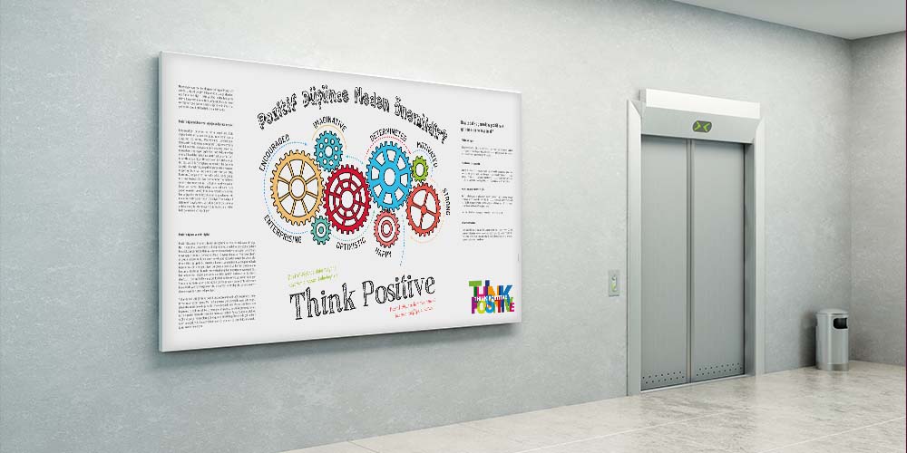 Pozitif Düşünce Neden Önemlidir Duvar Dekoru 3085