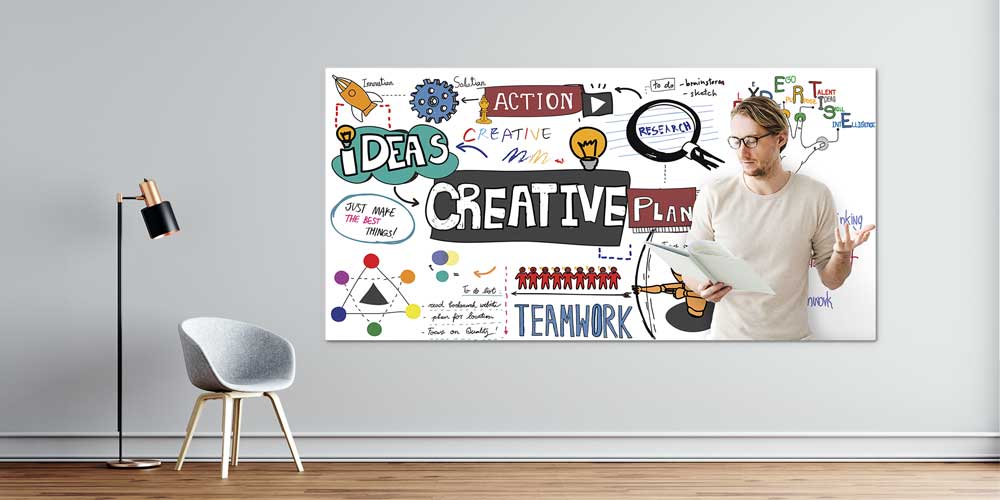 Keşif ve Yaratıcılık Temalı Dekoratif Baskı 3099