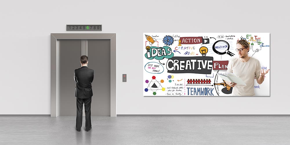 Keşif ve Yaratıcılık Temalı Dekoratif Baskı 3099