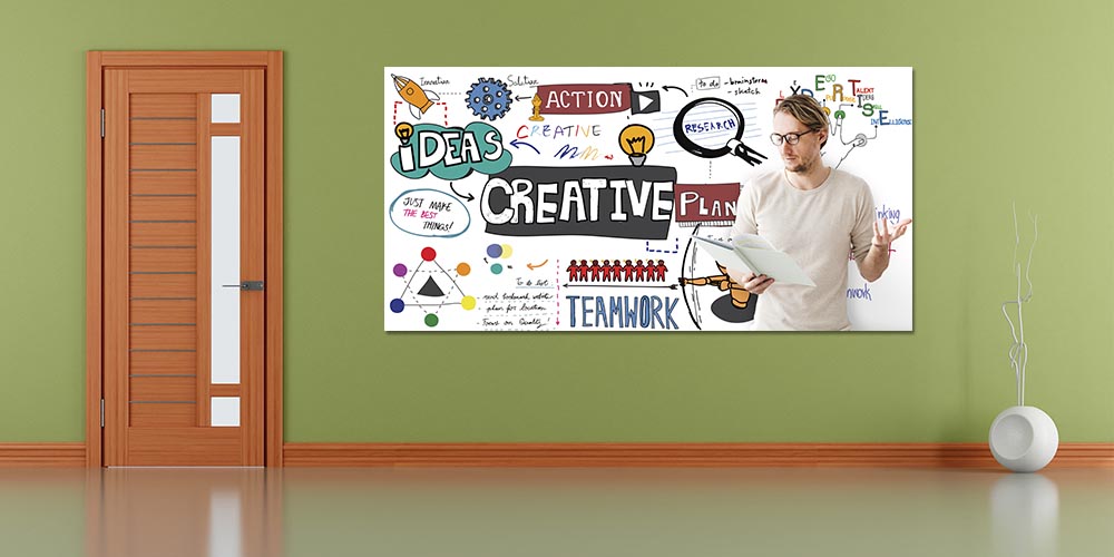 Keşif ve Yaratıcılık Temalı Dekoratif Baskı 3099