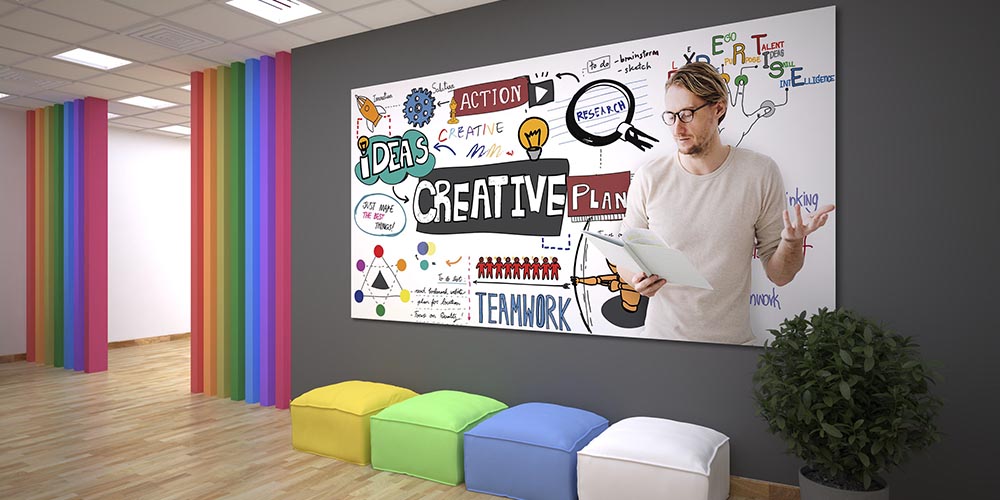 Keşif ve Yaratıcılık Temalı Dekoratif Baskı 3099