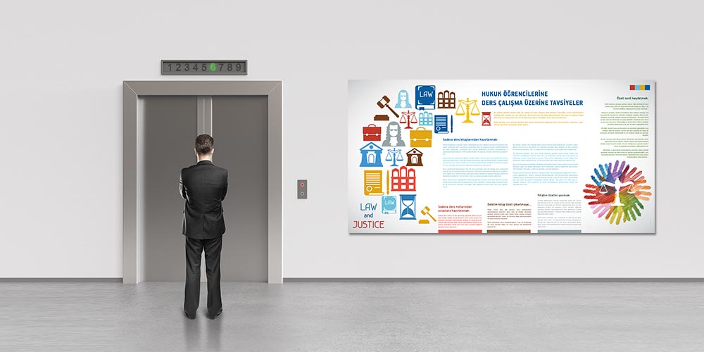 Hukuk Öğrencilerine Ders Çalışma Tavsiyeleri Duvar Panosu 3141