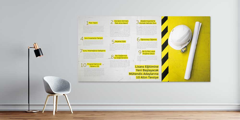Lisans Eğitimine Yeni Başlayacak Mühendis Adaylarına 10 Altın Tavsiye Posteri 3283