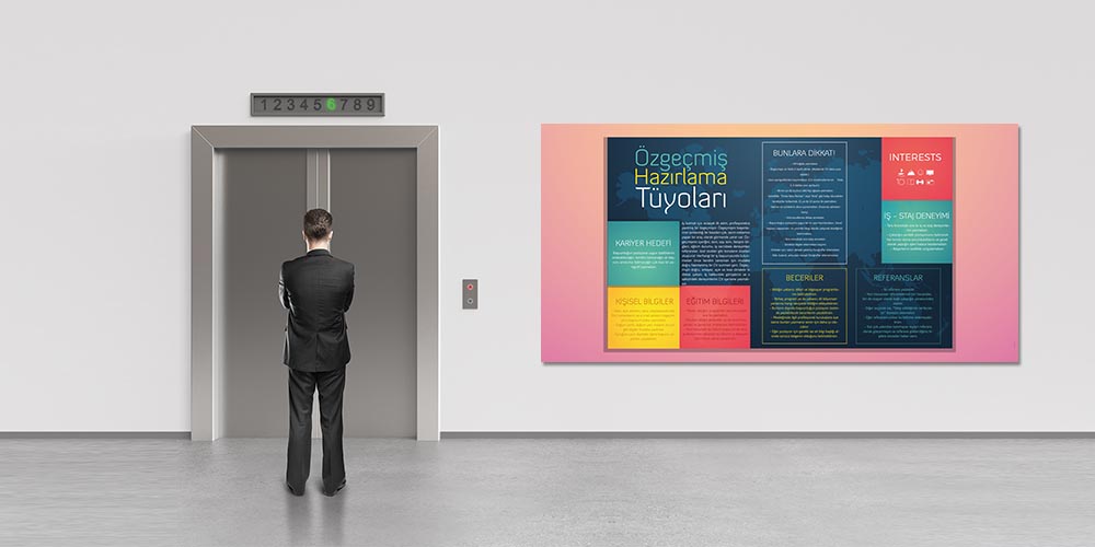 Özgeçmiş Hazırlama Tüyoları Sınıf Panosu 3287