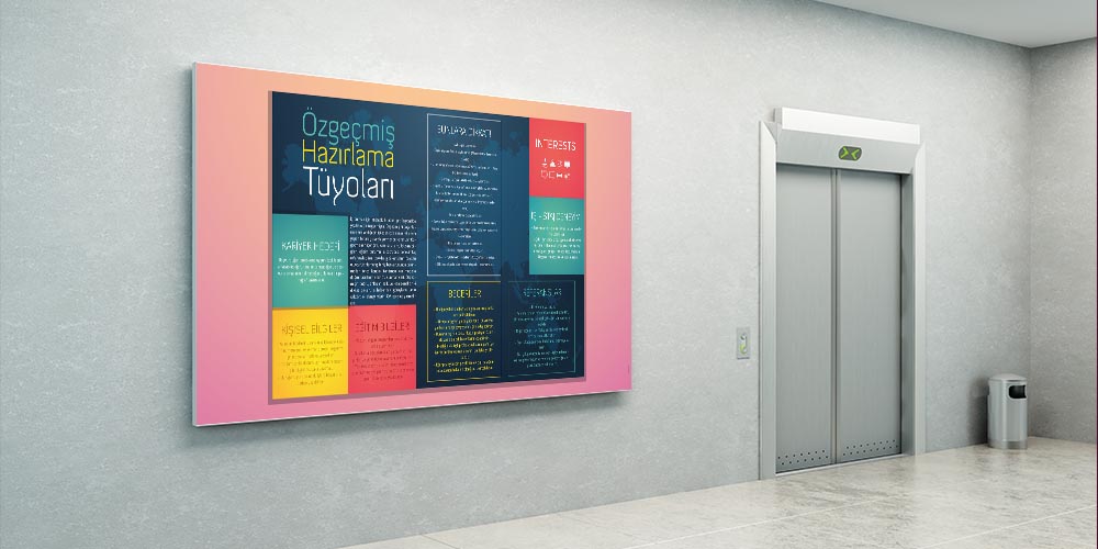 Özgeçmiş Hazırlama Tüyoları Sınıf Panosu 3287