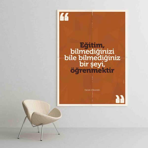 "Bilmediğini Öğrenmek" Eğitim ve Bilgi Motivasyon Tablosu – B-938