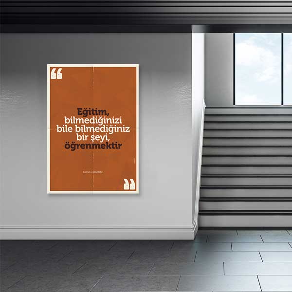 "Bilmediğini Öğrenmek" Eğitim ve Bilgi Motivasyon Tablosu – B-938