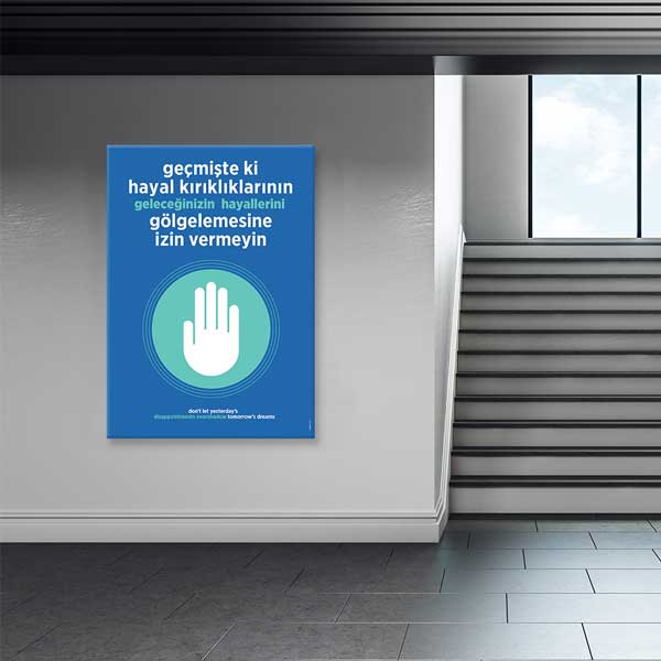 "Gelecek Hayallerini Gölgeleme" Motivasyon Tablosu – B-944