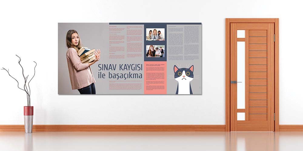 Sınav Kaygısı ile Başa Çıkma Rehberi Posteri 3034