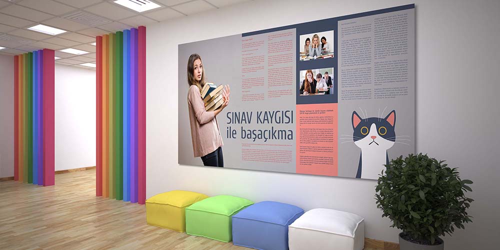 Sınav Kaygısı ile Başa Çıkma Rehberi Posteri 3034