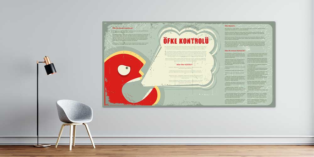 sinif-suslemeleri-3052-00 Öfke Kontrolü Bilgilendirme ve Motivasyon Posteri 3052