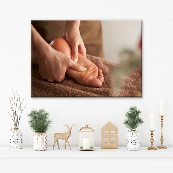 Refleksoloji Ayak Masajı Kanvas Tablo – 5928