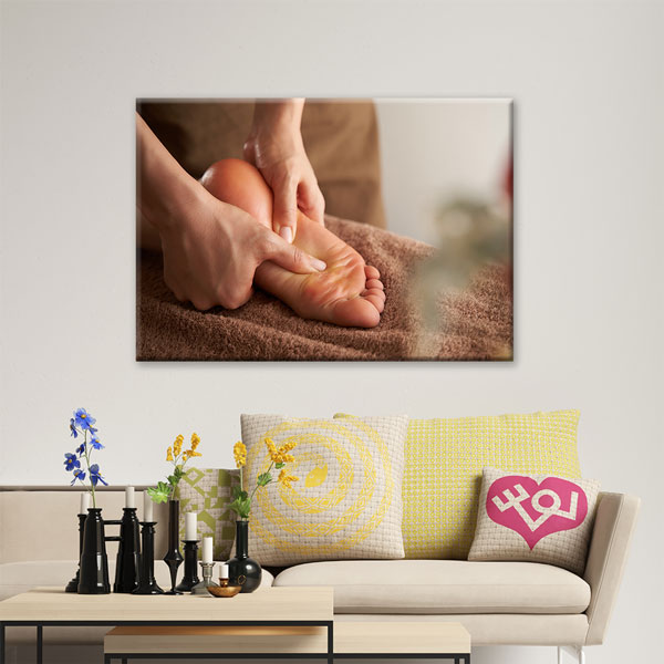 Refleksoloji Ayak Masajı Kanvas Tablo – 5928