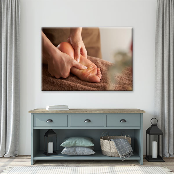 Refleksoloji Ayak Masajı Kanvas Tablo – 5928