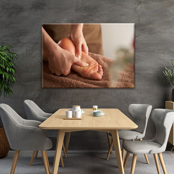 Refleksoloji Ayak Masajı Kanvas Tablo – 5928