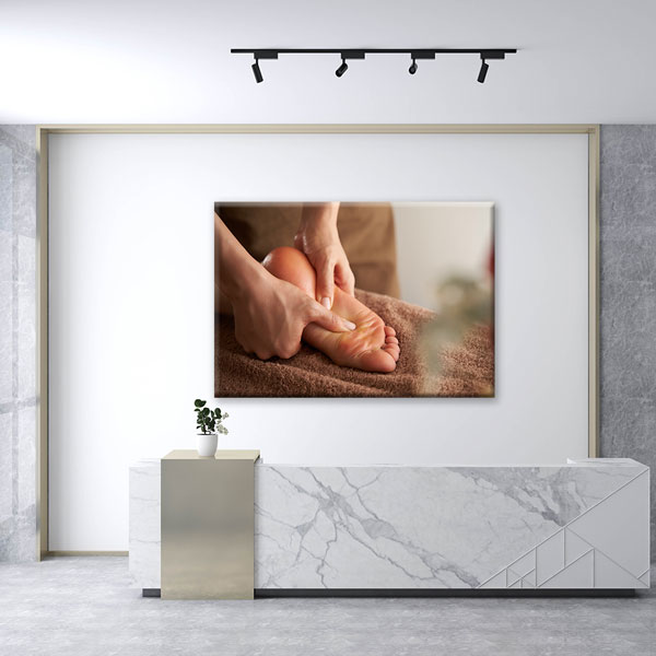 Refleksoloji Ayak Masajı Kanvas Tablo – 5928