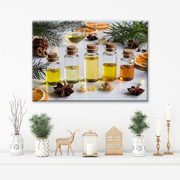 Aromaterapi Yağları Kanvas Tablo – 5909