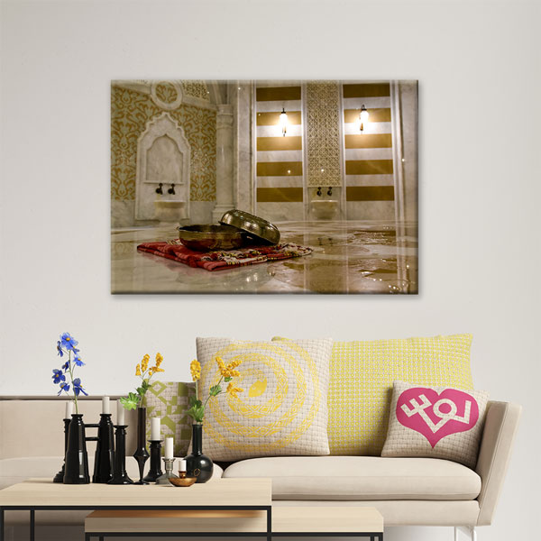 Otantik Hamam Atmosferi Kanvas Tablo – 5916