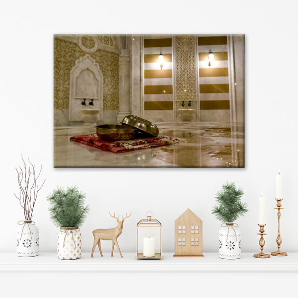Otantik Hamam Atmosferi Kanvas Tablo – 5916
