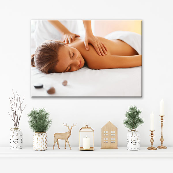 Rahatlatıcı Masaj Spa Kanvas Tablo – 5923