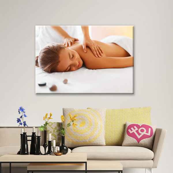 Rahatlatıcı Masaj Spa Kanvas Tablo – 5923