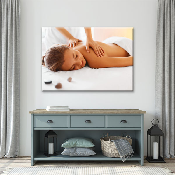 Rahatlatıcı Masaj Spa Kanvas Tablo – 5923