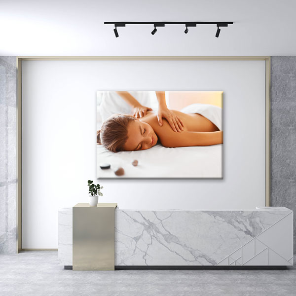 Rahatlatıcı Masaj Spa Kanvas Tablo – 5923