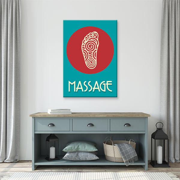Refleksoloji Masaj Spa Kanvas Tablo – 5934